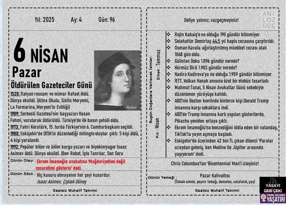 Öldürülen Gazeteciler Günü 1